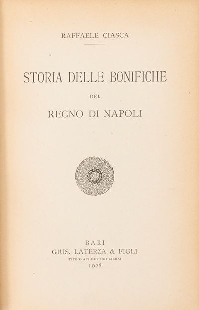 Storia delle Bonifiche nel Regno di Napoli.