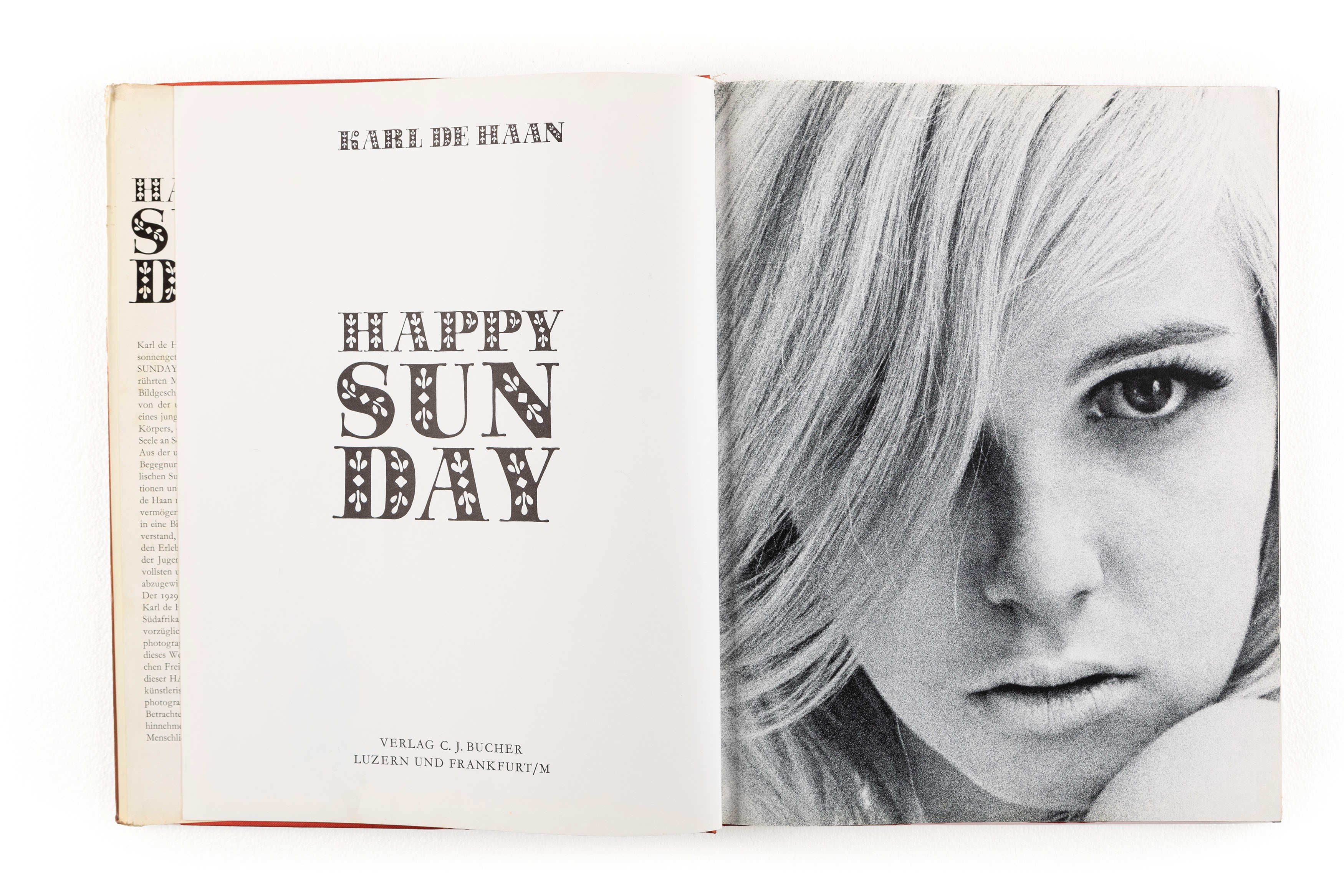 Karl De Haan - Happy Sun day - Volume edito da Verlag Bucher, 1969