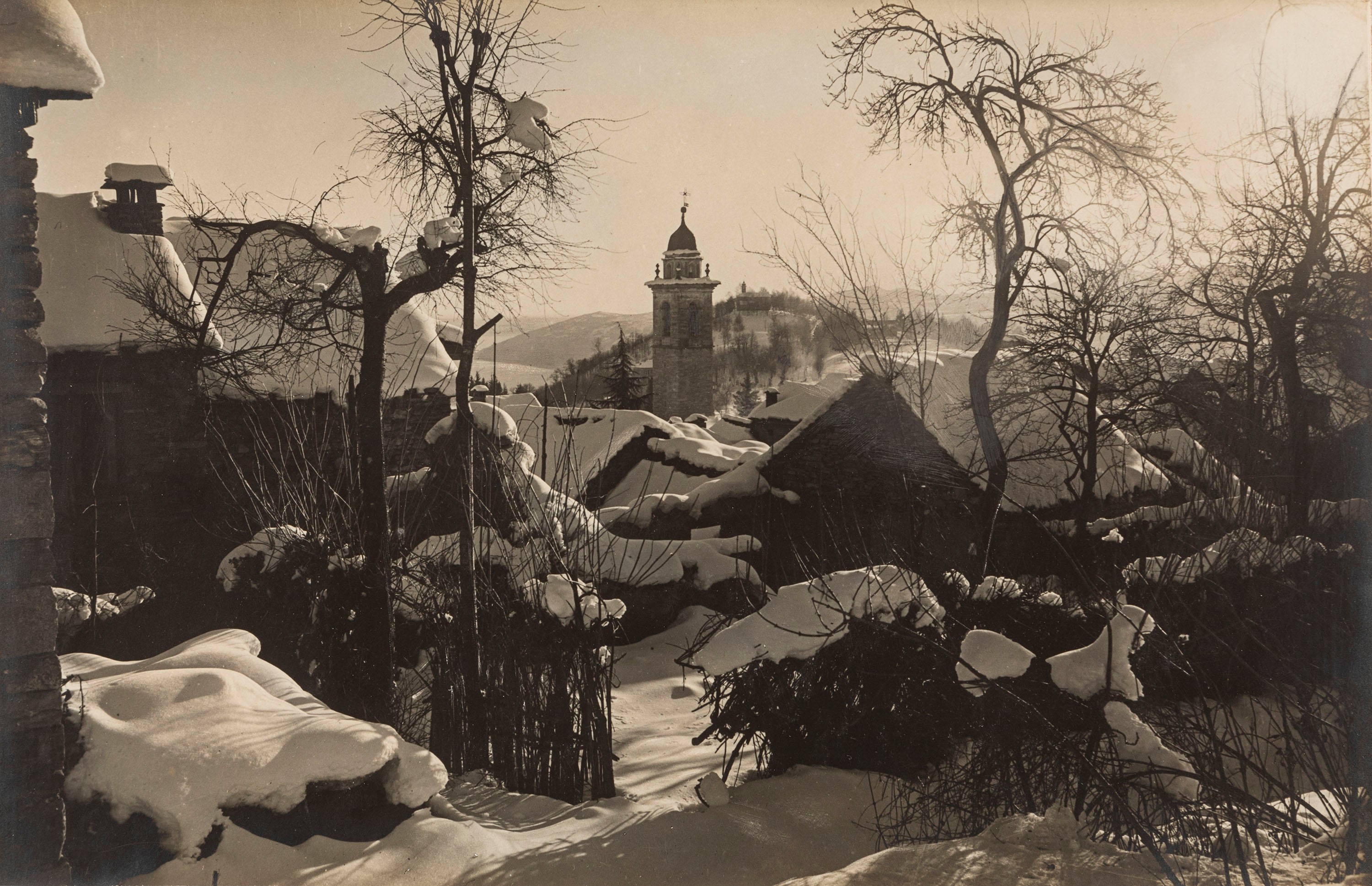 Poesia invernale a Premeno - Motta di Macugnaga