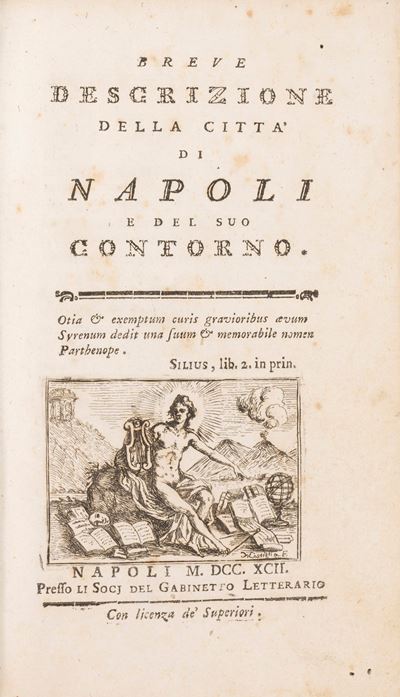Nuova Descrizione Storica e Geografica delle Sicilie - Breve Descrizione della Città di Napoli e ...