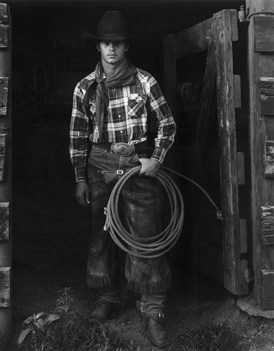 Bell Ranch, New Mexico - Stampa alla gelatina ai sali d'argento, 1983