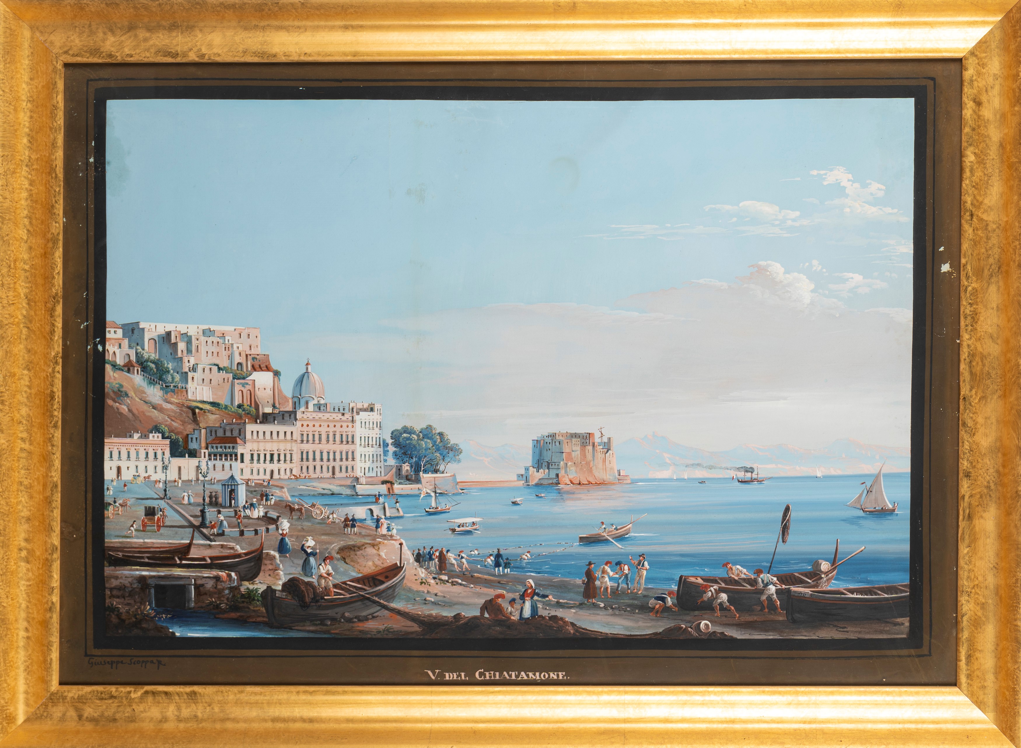 Giuseppe Gustavo Scoppa - Napoli, Via del Chiatamone