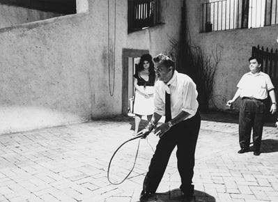 Federico Fellini in "8½"