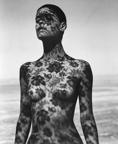 Misteriosa, Vogue Spagna, Tunisia, stampa vintage alla gelatina ai sali d'argento