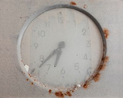 Orologio (Ficarolo), stampa a getto d'inchiostro su dibond