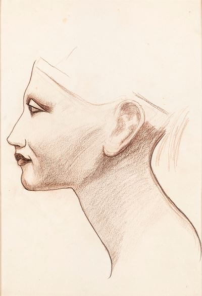 Disegno di Libera Ispirazione dal Busto di Nefertiti