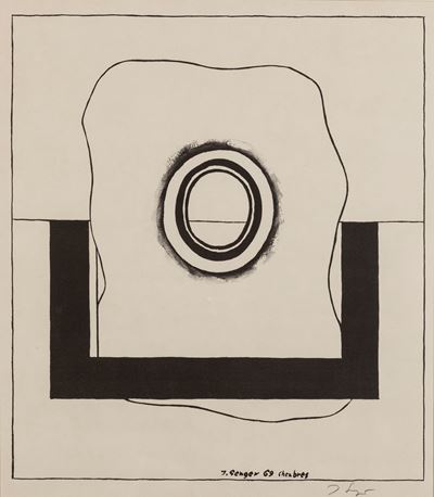 Chexbres, serigrafia, 1969