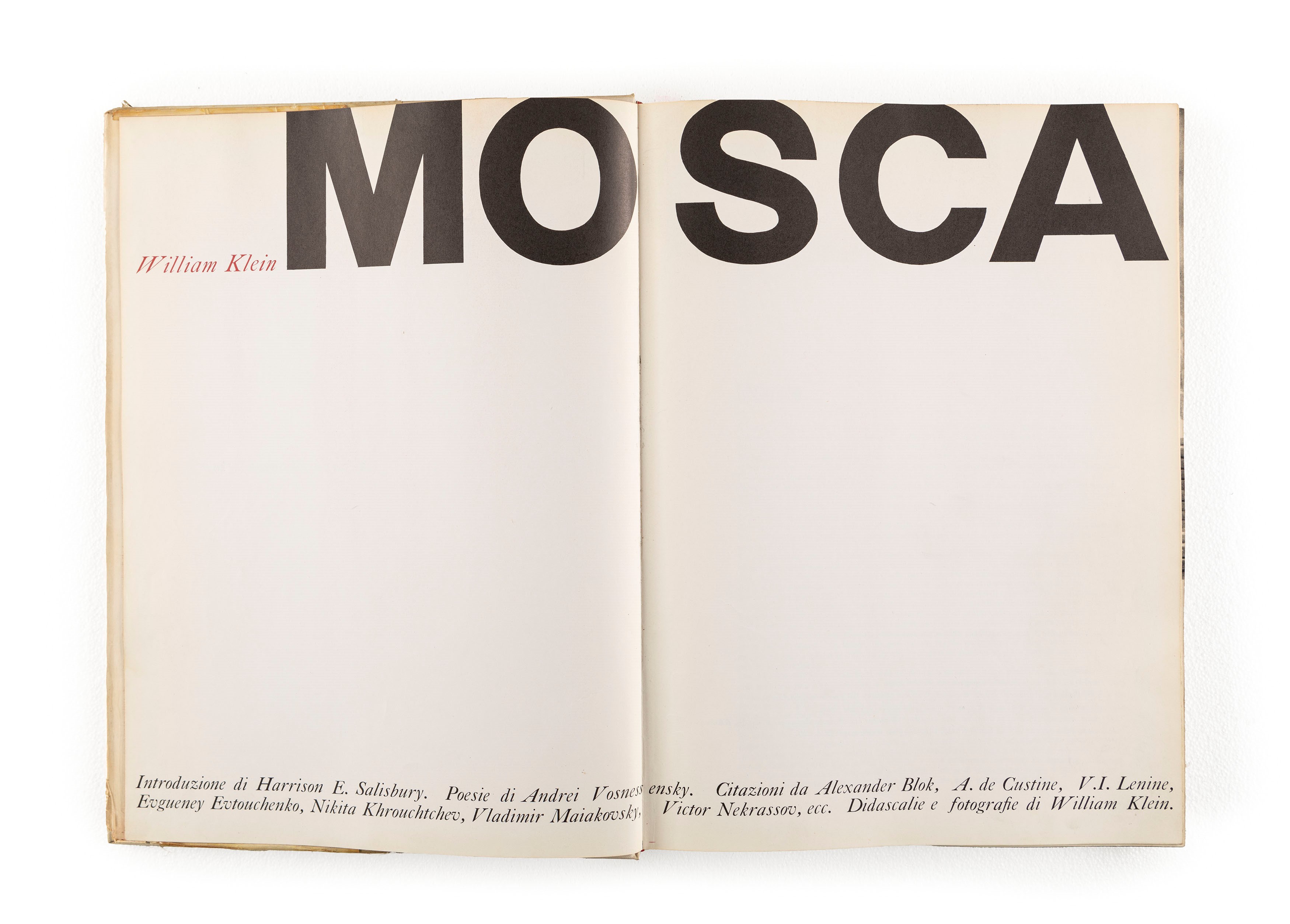 William Klein - Mosca - Mockba