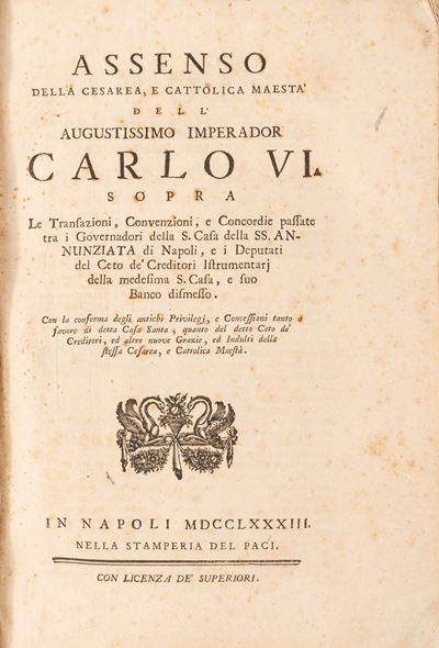 Assenso della Cesarea e Cattolica Maestà