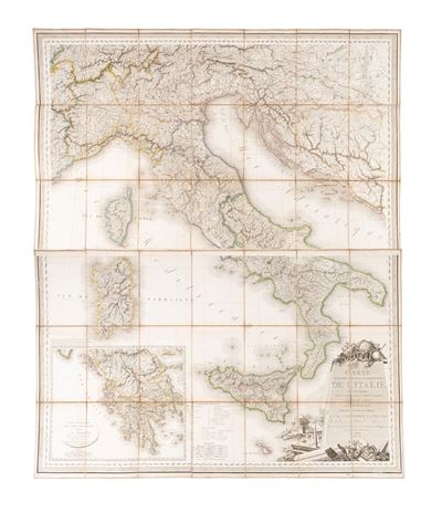 Carte Statistique, Politique Et Mineralogique De L'italie