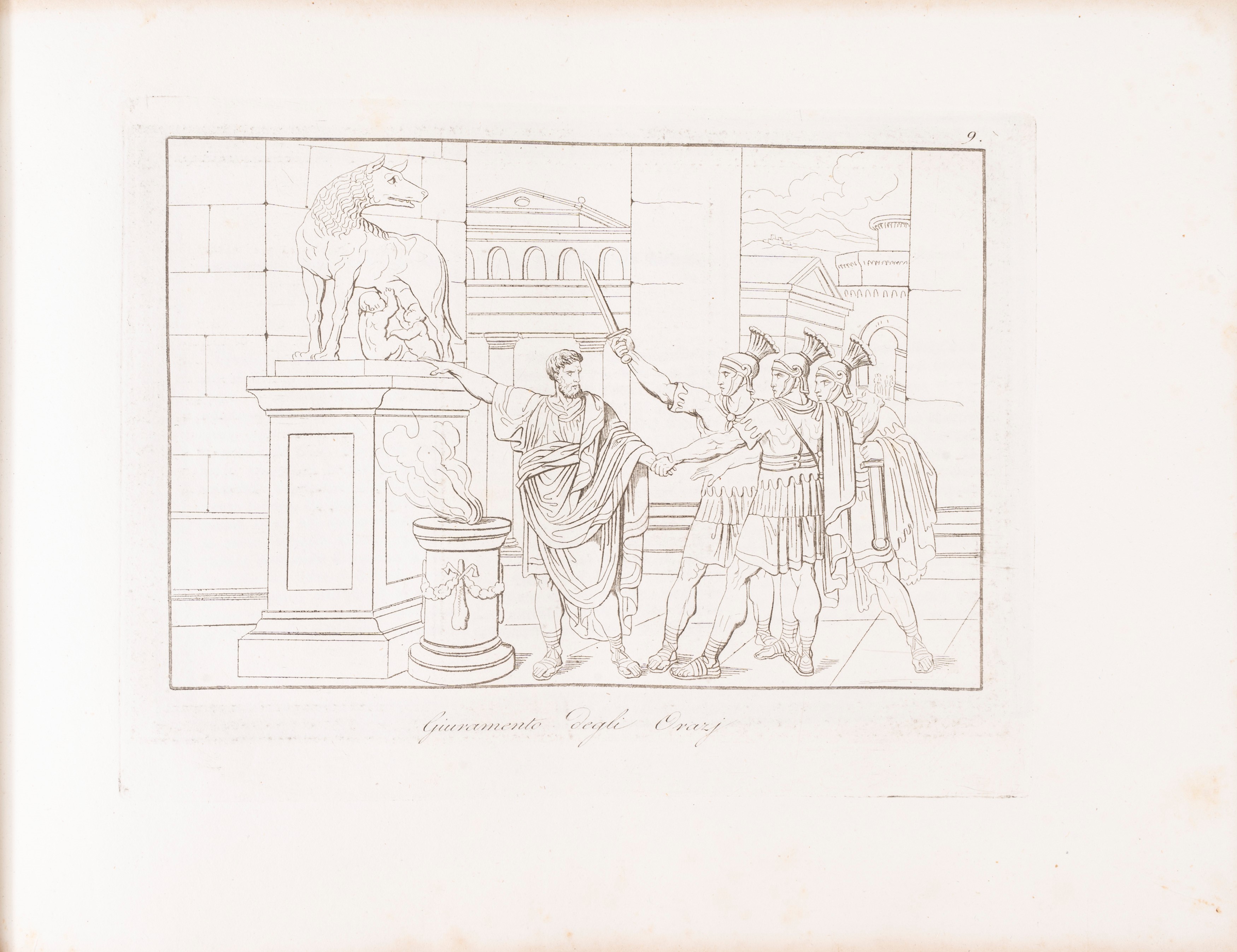 Bartolomeo Pinelli - Gran Quadro della Storia della Roma Antica