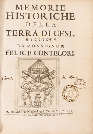 Historical memories of the land of Cesi