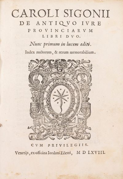 De Antiquo Iure Provinciarum Libri Duo