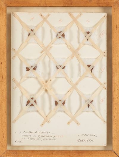 Herbier - Tecnica mista e collage su carta