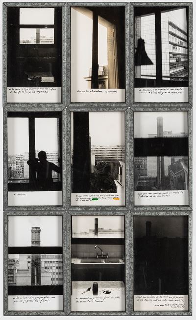 Piece pour l'action: Psyché (essay), 1973, stampe alla gelatina ai sali d'argento