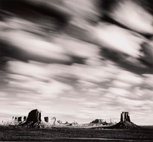 Morning clouds, Monument Valley, Utah, U.S.A.