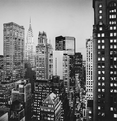 Midtown Twilight, New York, Usa