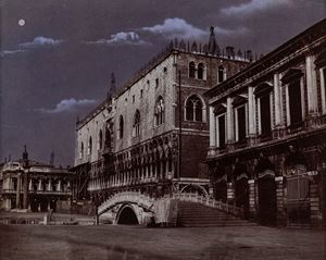 Venezia, Palazzo Ducale e Prigioni (nocturnal)
