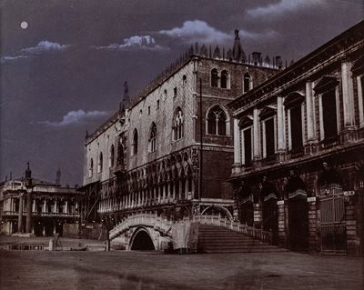 Venezia, Palazzo Ducale e Prigioni (notturno)