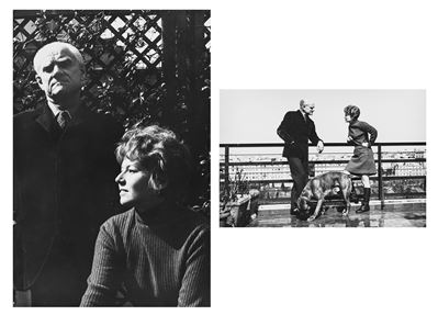 Alberto Moravia e Dacia Maraini