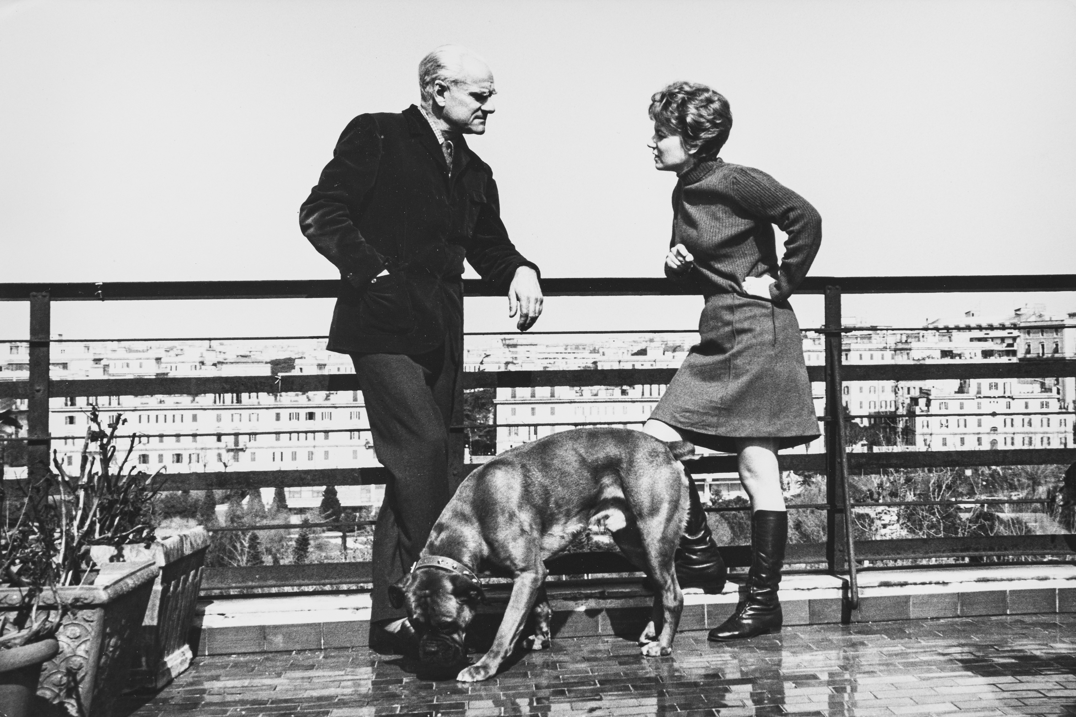 Massimo Vergari - Alberto Moravia e Dacia Maraini