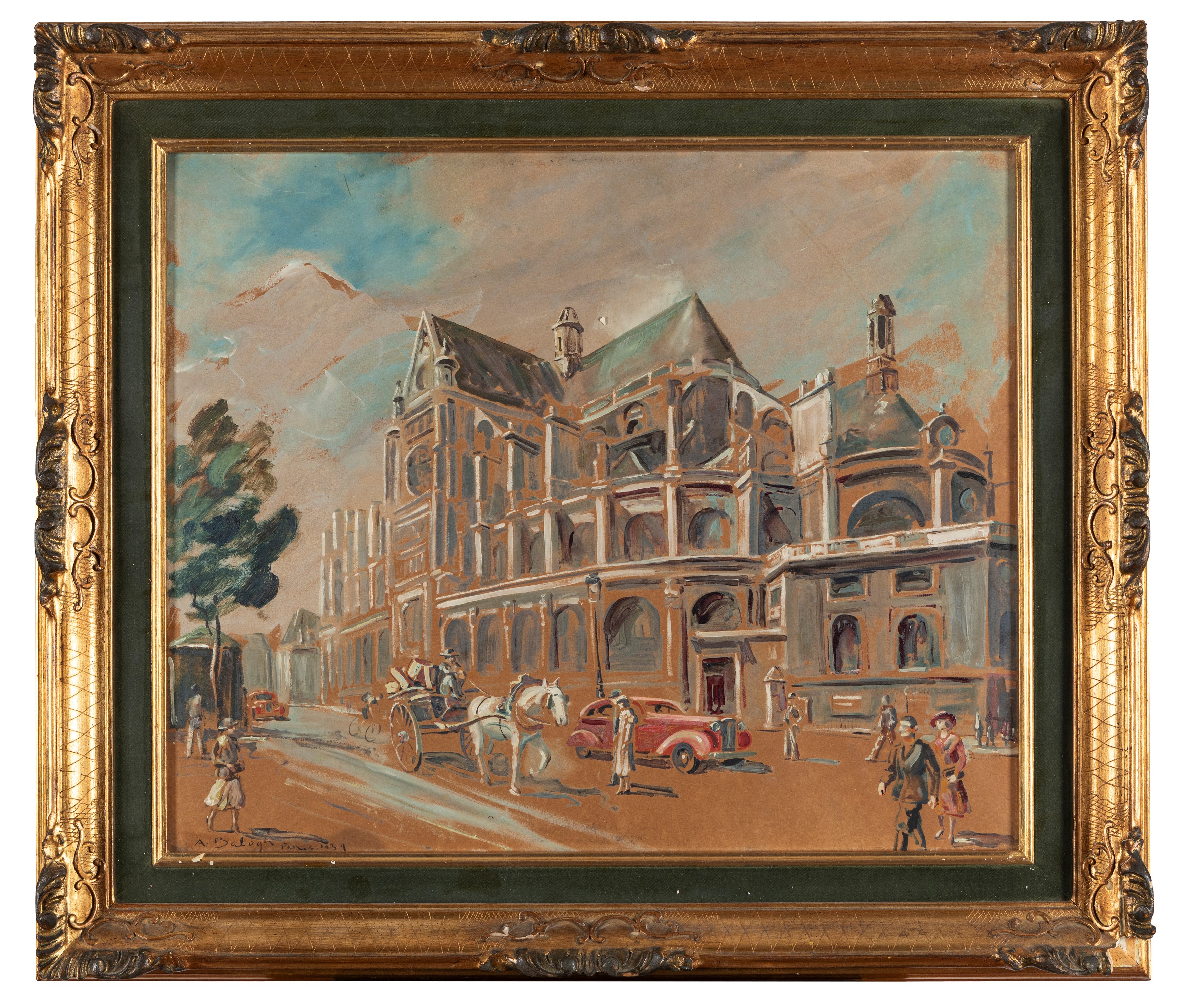 Andras Balogh - Boulevard Saint-germain, Parigi