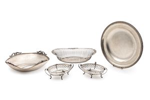 Group of five objects