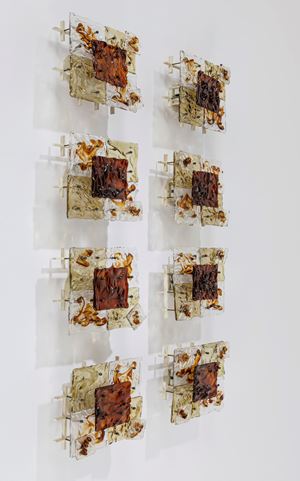 Eight Patchwork appliques