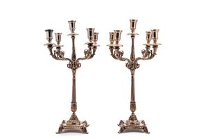 Pair of candelabra