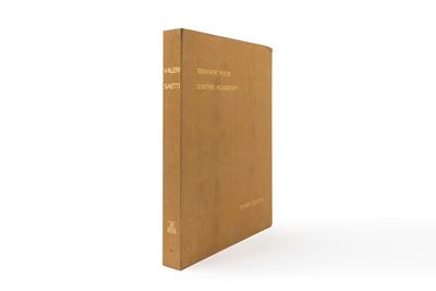 Trentatre poesie con quattro acqueforti originali di Bruno Saetti, 1973