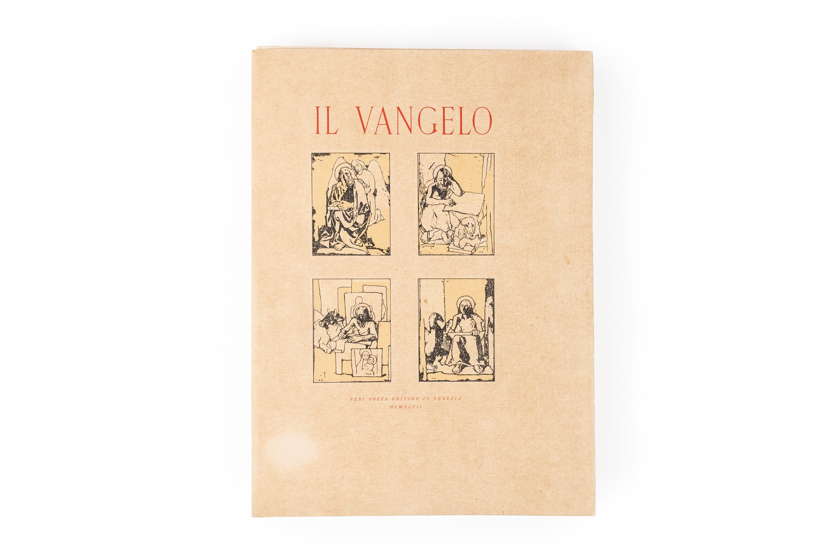 Felice Casorati - Il Vangelo - Volume illustrato con litografie, 1947