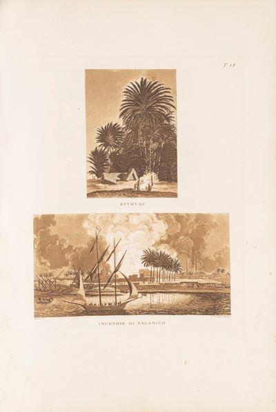 Viaggio nel basso ed alto Egitto, prima edizione italiana del 1808