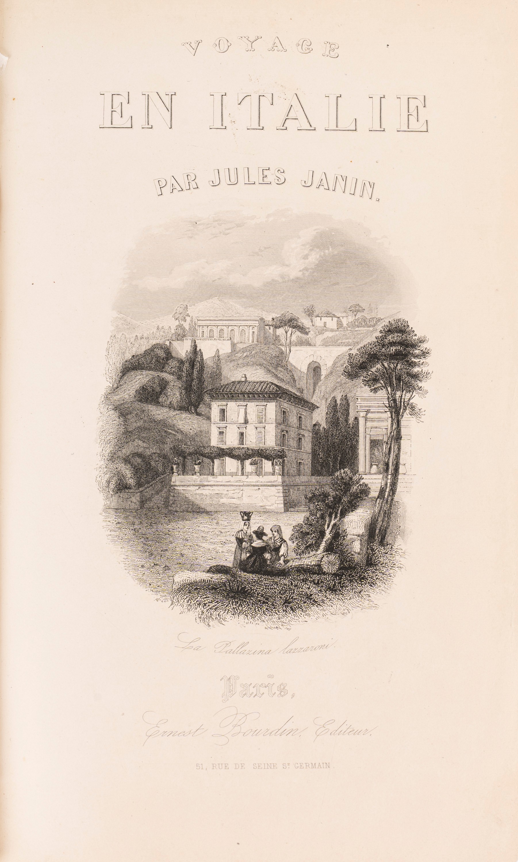 De Musset, Paul - Voyage Pittoresque En Italie