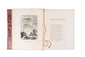 Contes de La Fontaine with illustrations by Fragonard