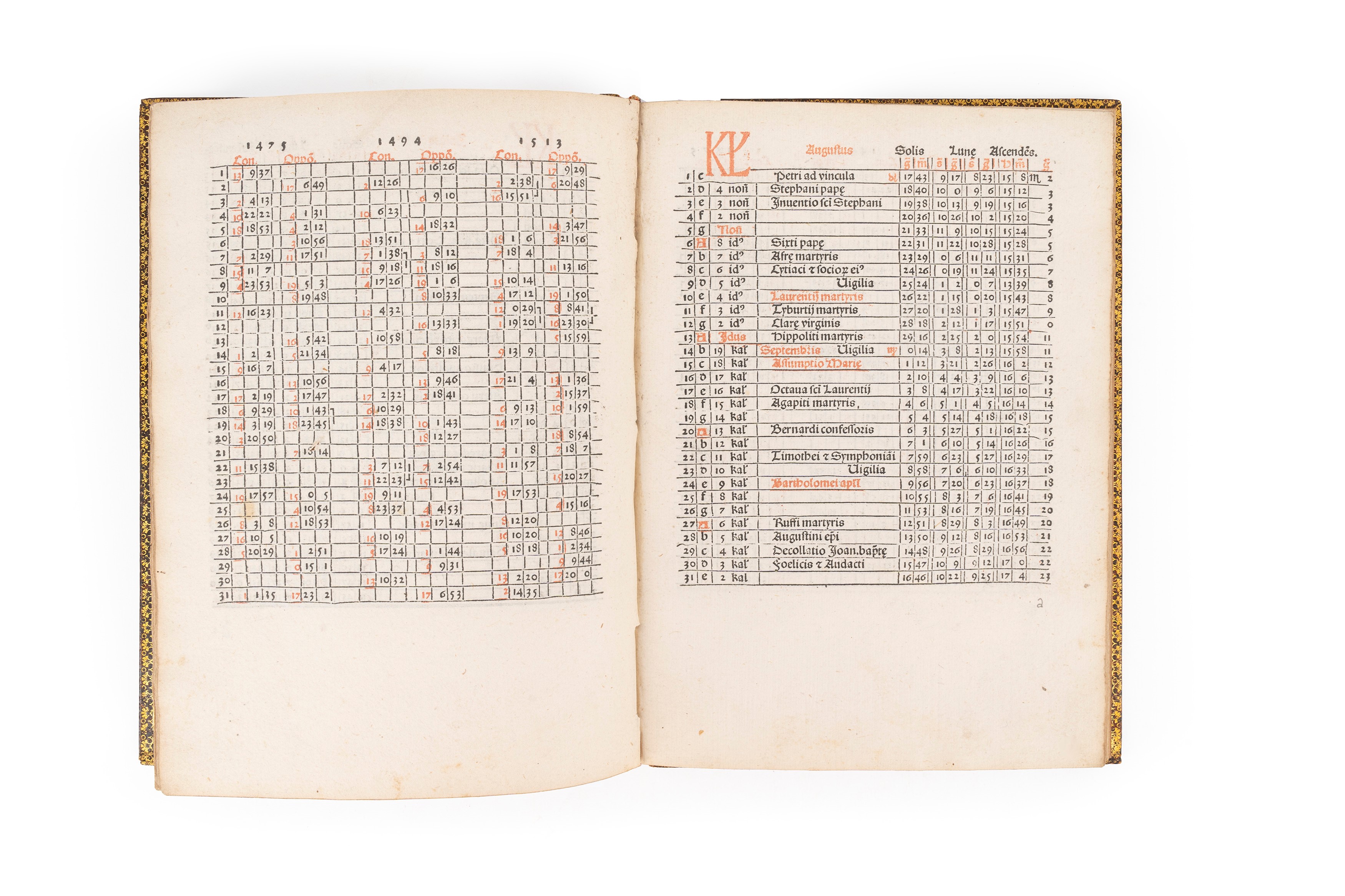 Johannes (Müller, Johann, Of Königsberg) Regiomontanus - Kalendarium