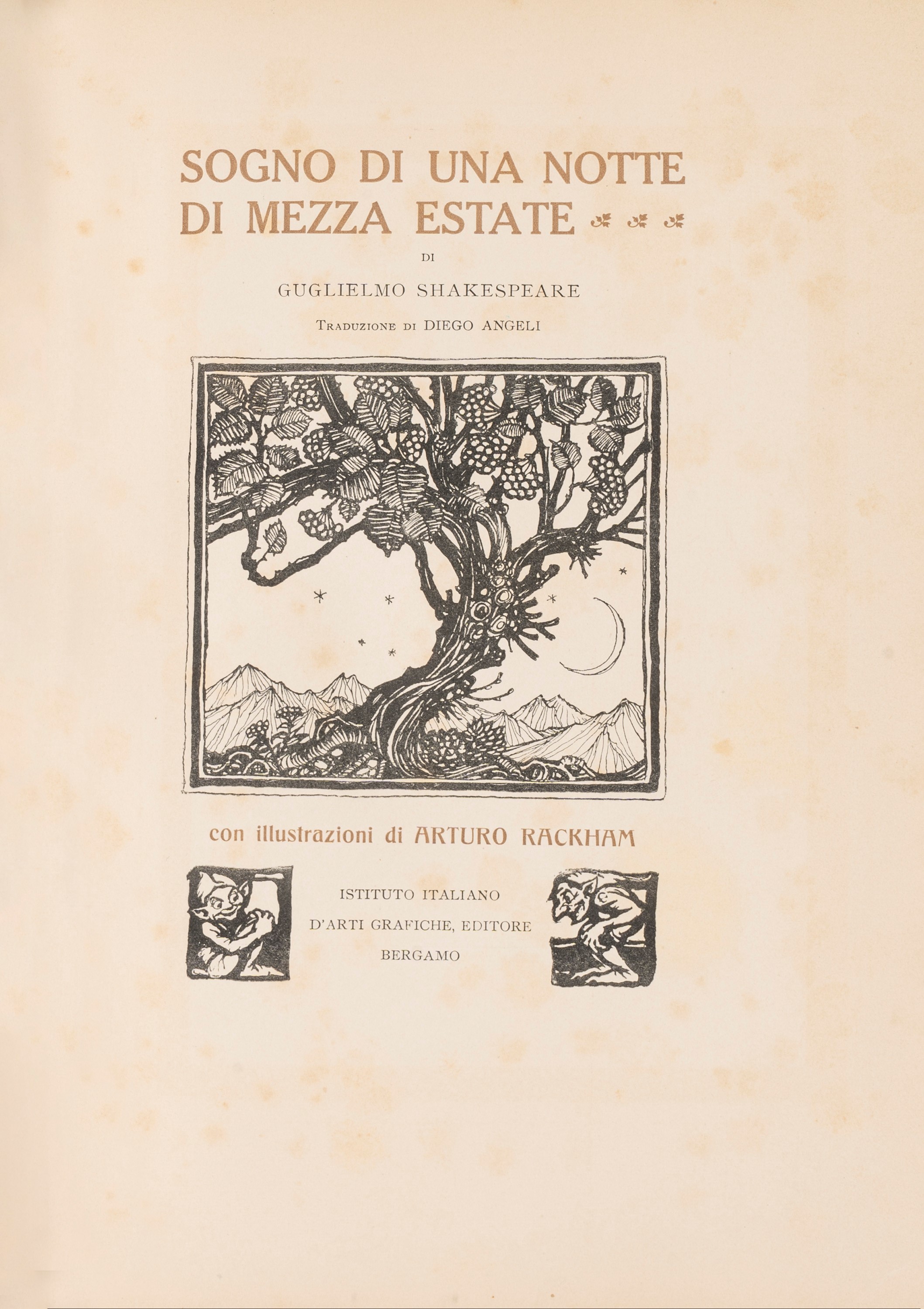 Arthur Rackham - Sogno di una Notte di Mezza Estate