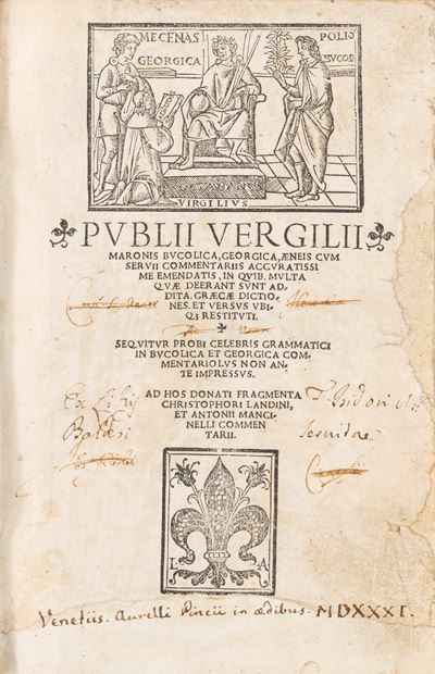 Bucolica, Georgica, Aeneis Cum Servii Commentariis Accuratissime Emendatis [...]