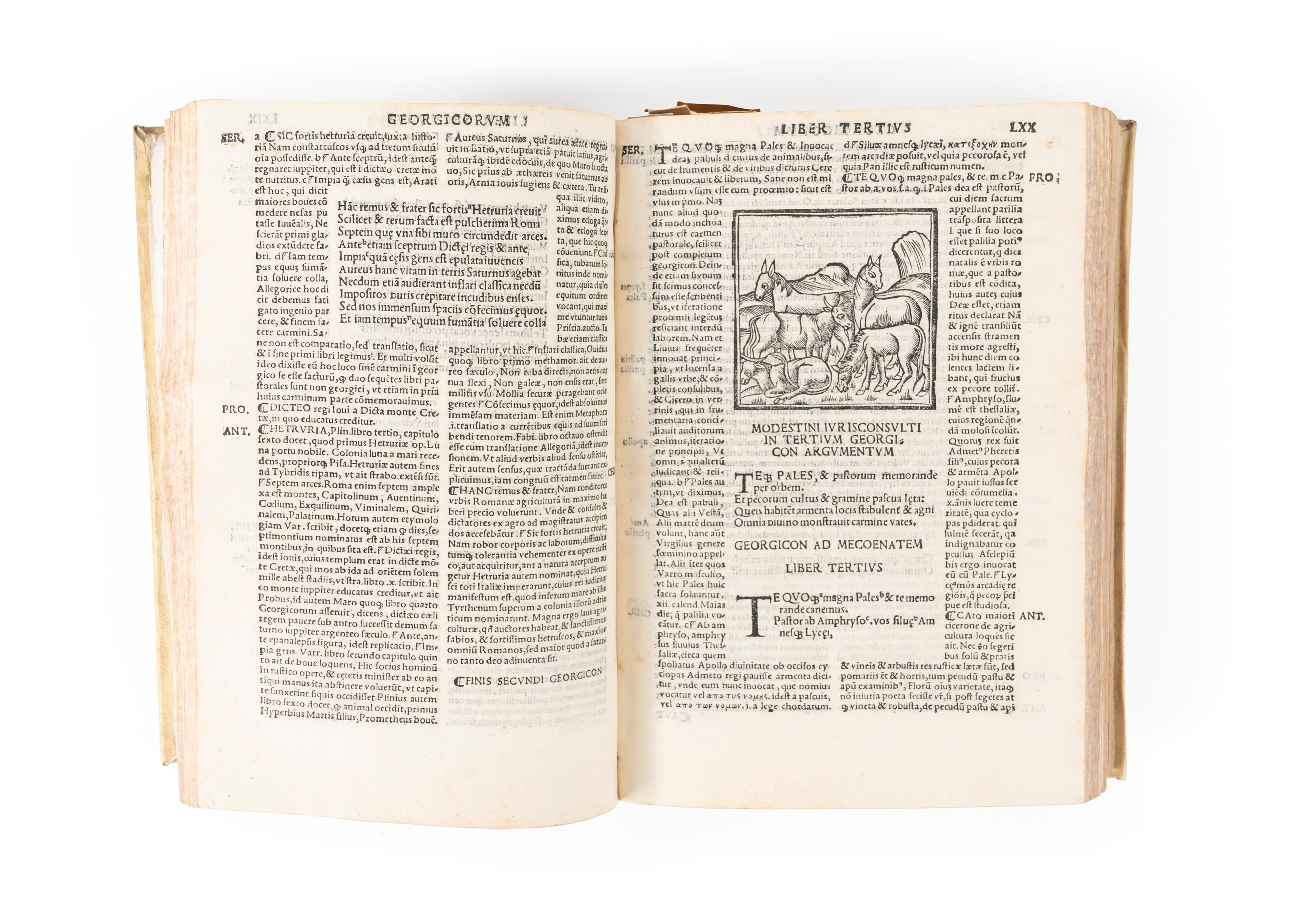 Publio Marone Virgilio - Bucolica, Georgica, Aeneis Cum Servii Commentariis Accuratissime Emendat...