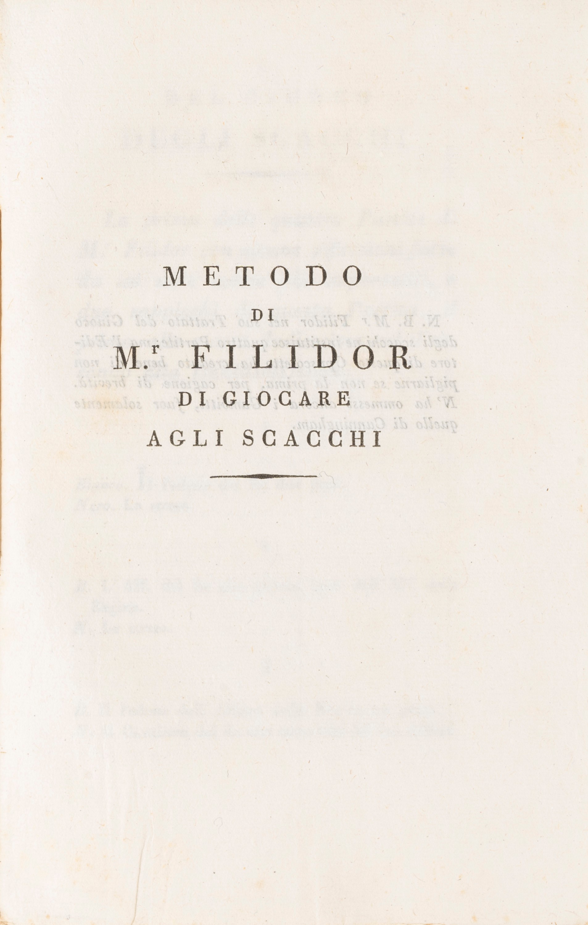 Henry Delahoy Symonds - Il Giuoco degli Scacchi Renduto Facile a' Principianti
