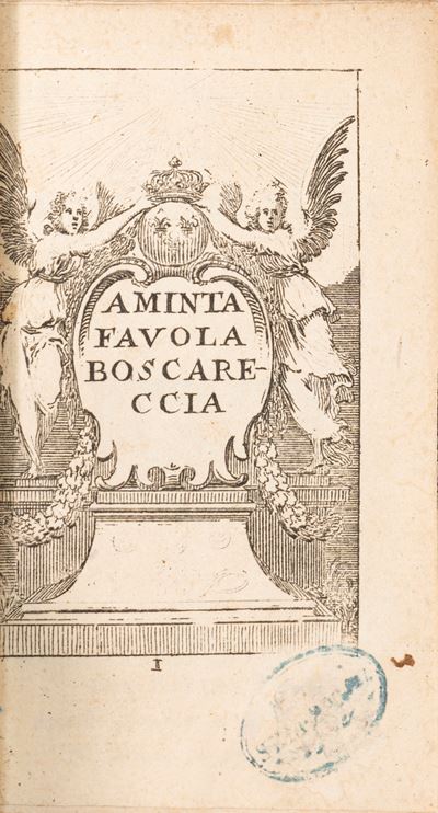 Aminta. Favola boscareccia, 1678