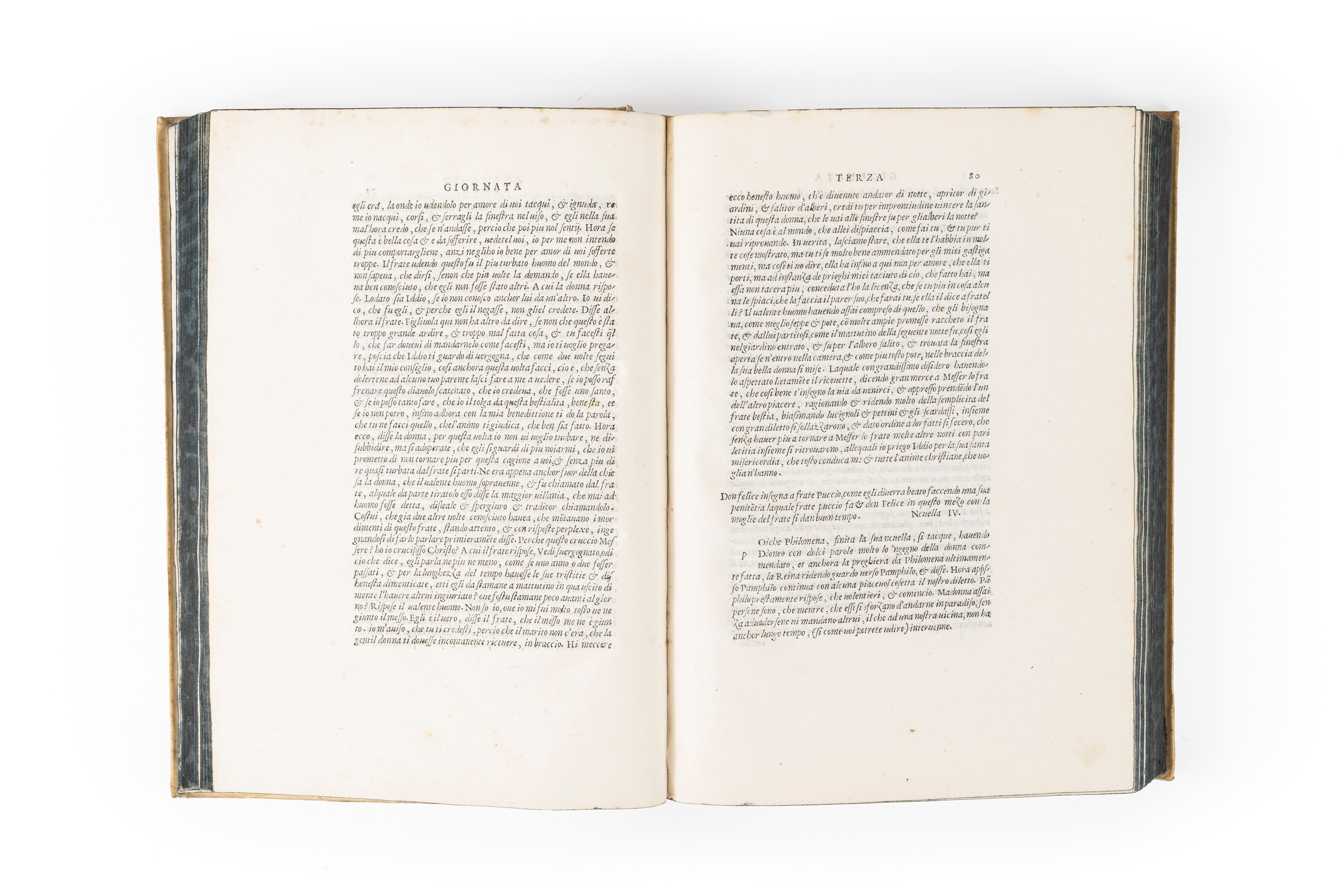 Giovanni Boccaccio - Il Decamerone di M. G. B. Nuovamente Corretto Et con Diligentia Stampato