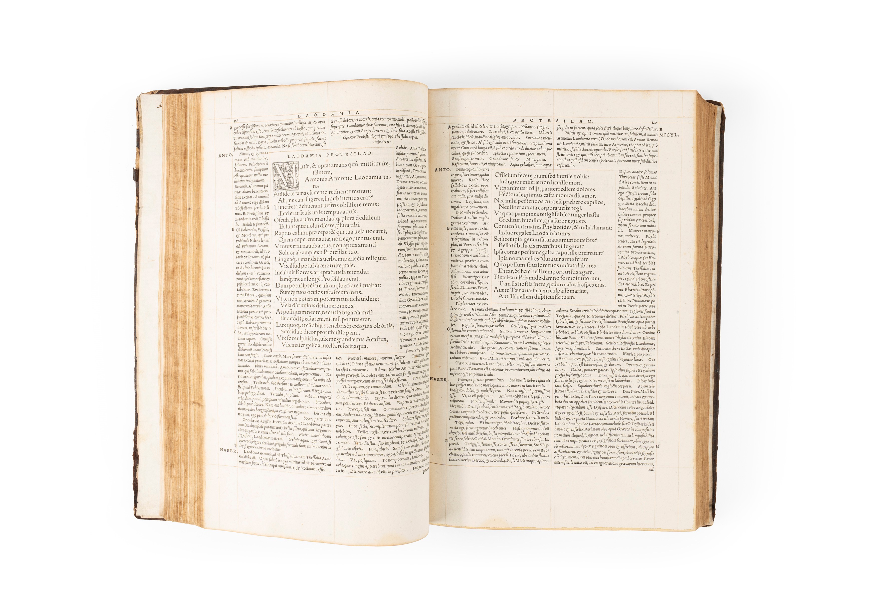 Publio Ovidio Nasone - Opera Quae Vocantur Amatoria,cum Doctorum Virorum Commentarijs Partim Hucu...