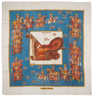 Artaban silk twill scarf