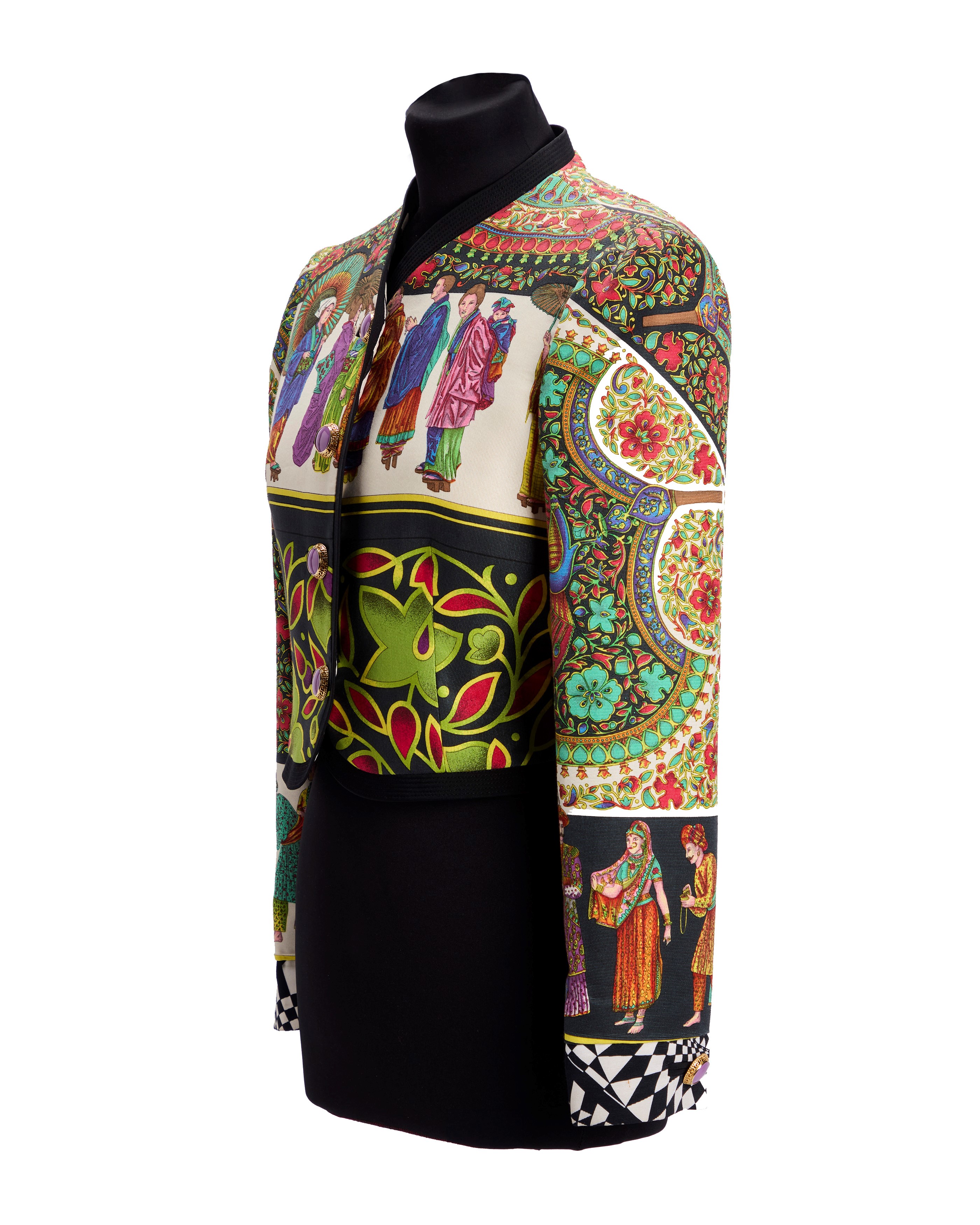 Gianni Versace - Bolero in misto seta e cotone, 1992