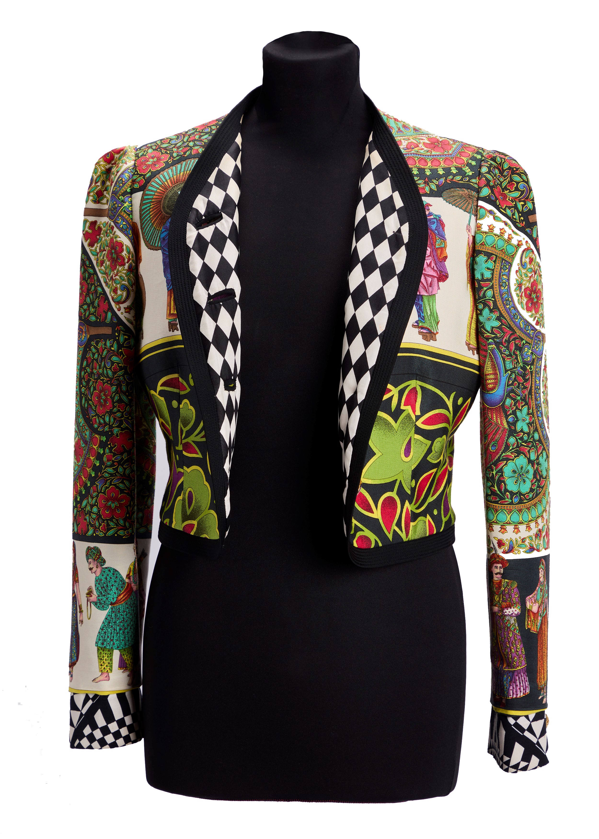 Gianni Versace - Bolero in misto seta e cotone, 1992