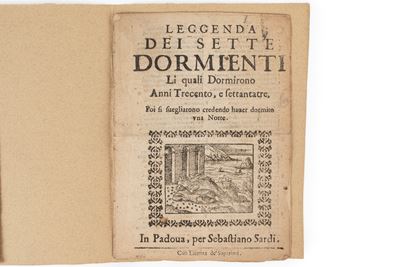 Leggenda dei Sette Dormienti Li Quali Dormirono Anni Trecento, e Settantatre: Poi Si Suegliarono ...