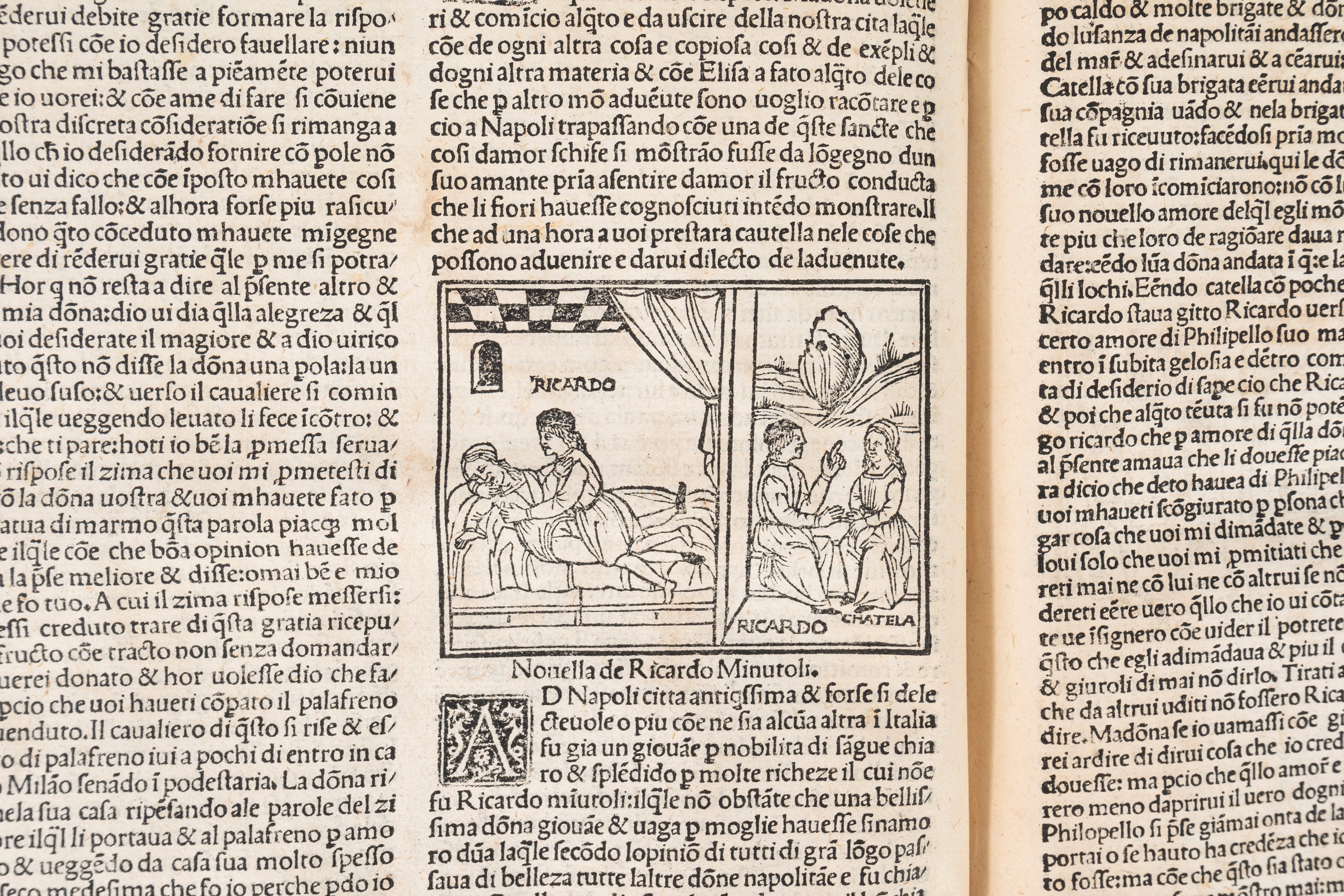 Dechamerone Over Cento Novelle De Misser Joanni Boccaccio.