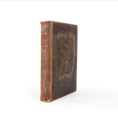 Grandville, Cent Proverbes - 1845, Libro illustrato con 50 tavole incise su legno
