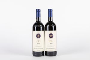 Mini vertical Sassicaia 2015 - 2016 (2 bt)