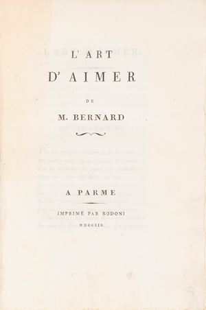 Pierre-Joseph Bernard - L'art d'aimer